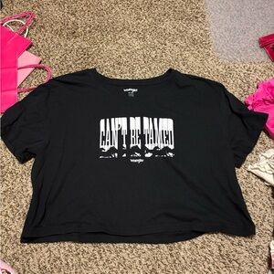 Wrangler Black 'Can't Be Tamed' Tee